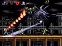 Super Probotector sur Nintendo Super Nes